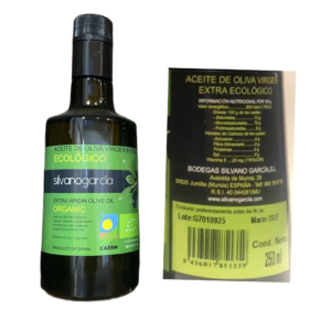 Extra Virgin Olive Oil (Organic) 250mL